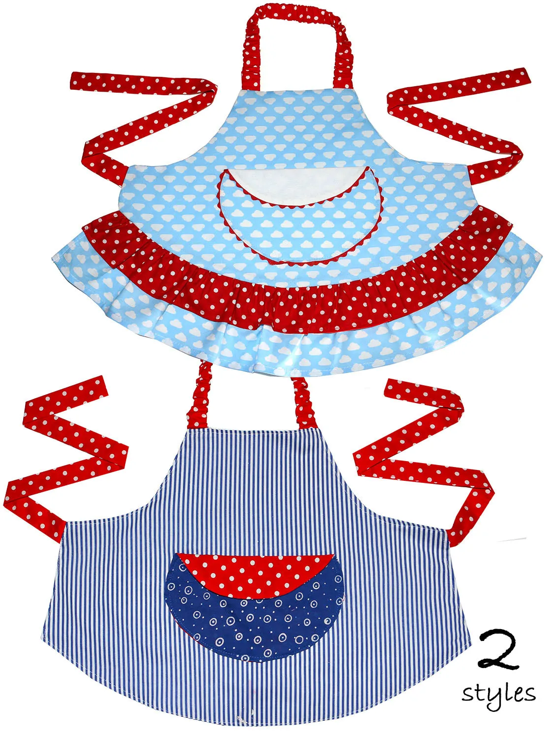 APRON Kids Sewing Pattern (2-14)