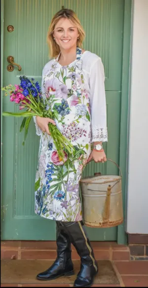 Apron | Pansies