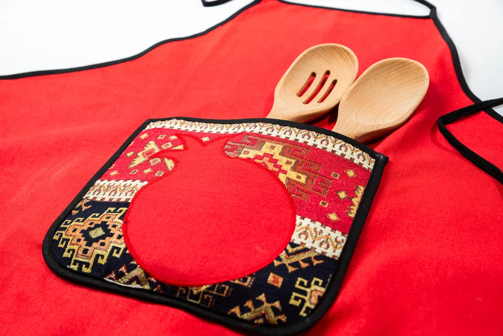 Apron "Pomegranate"
