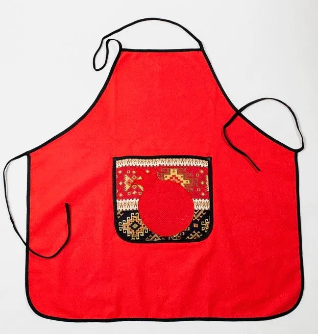 Apron "Pomegranate"