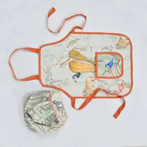 Baby It's Wild World - Apron Set (Apron   Cap)