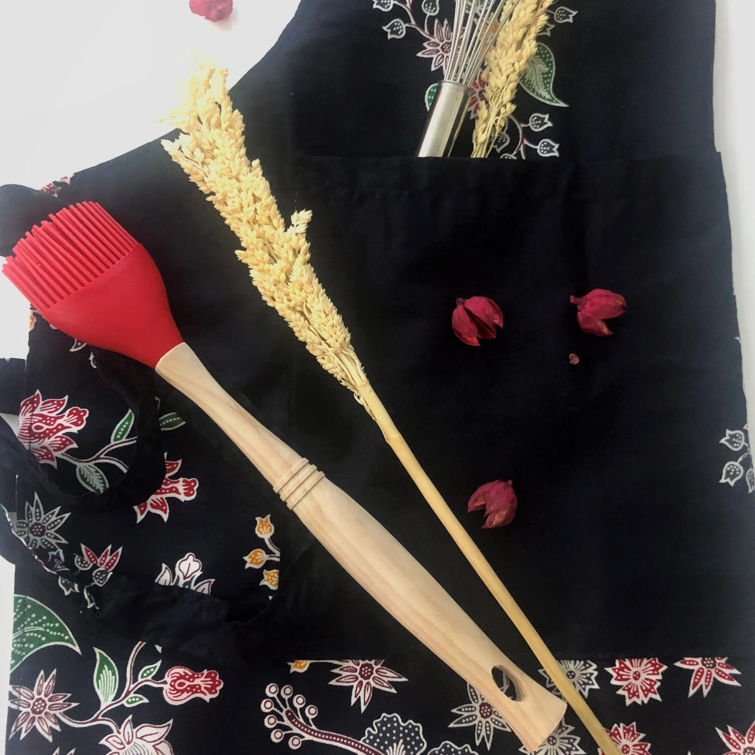 Batik Print Apron