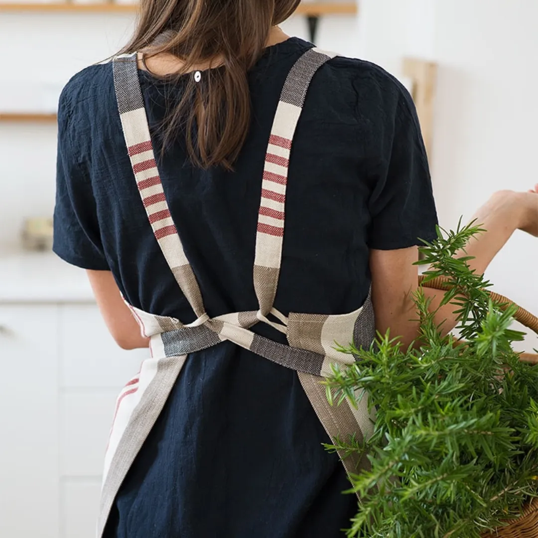 Berry Linen Chef Apron