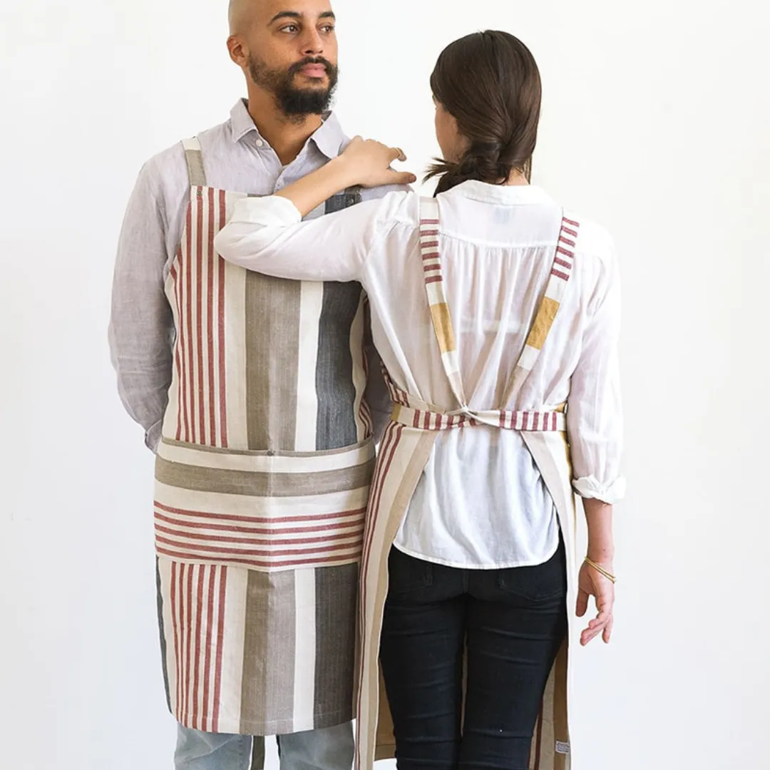 Berry Linen Chef Apron