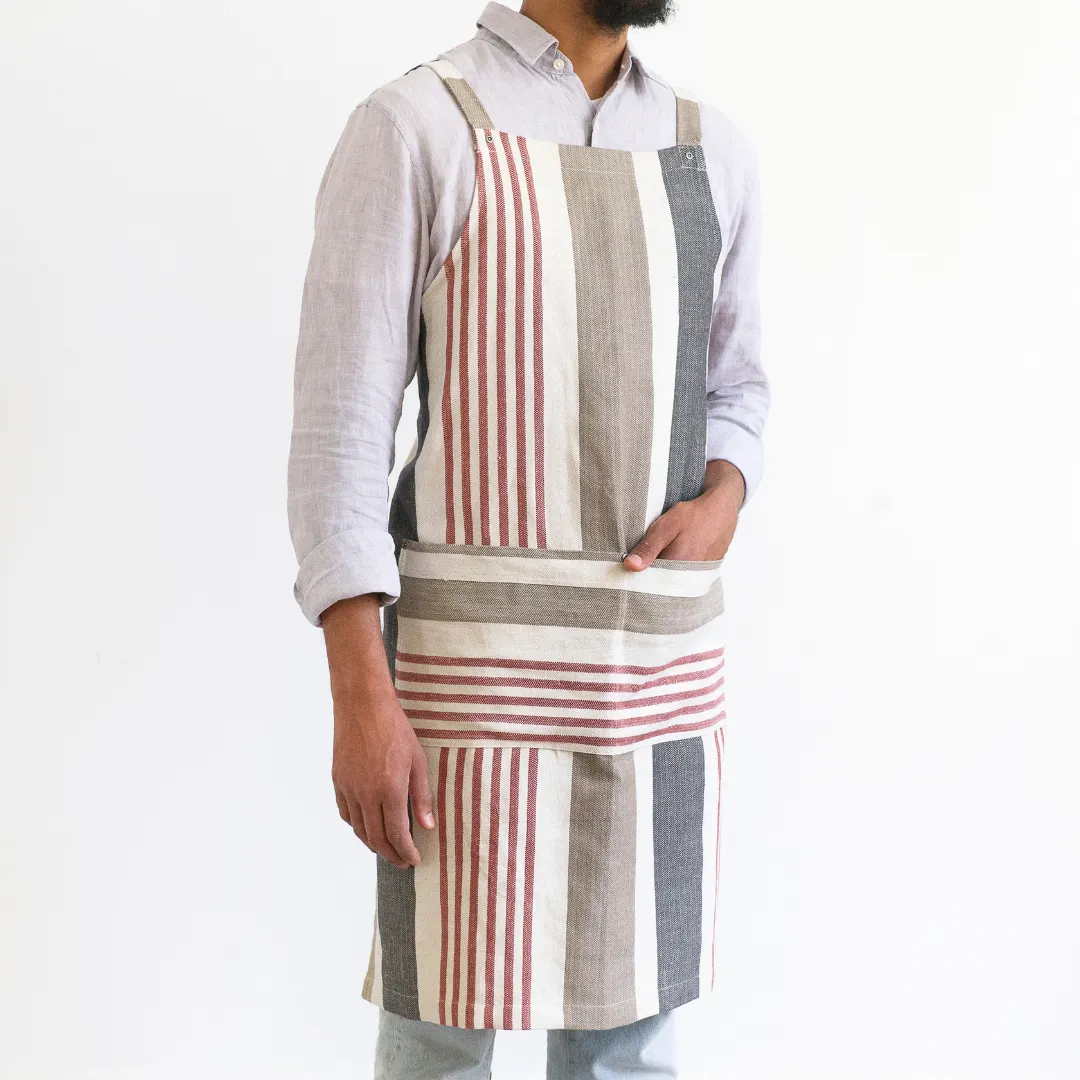 Berry Linen Chef Apron