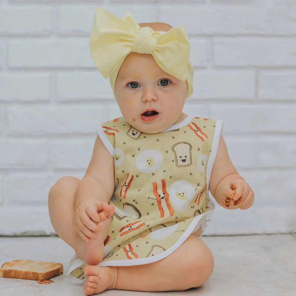 Bib Apron Eggs and Bacon