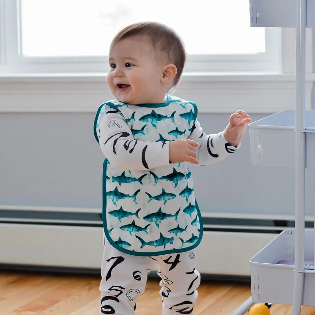 Bib Apron Shark Attack