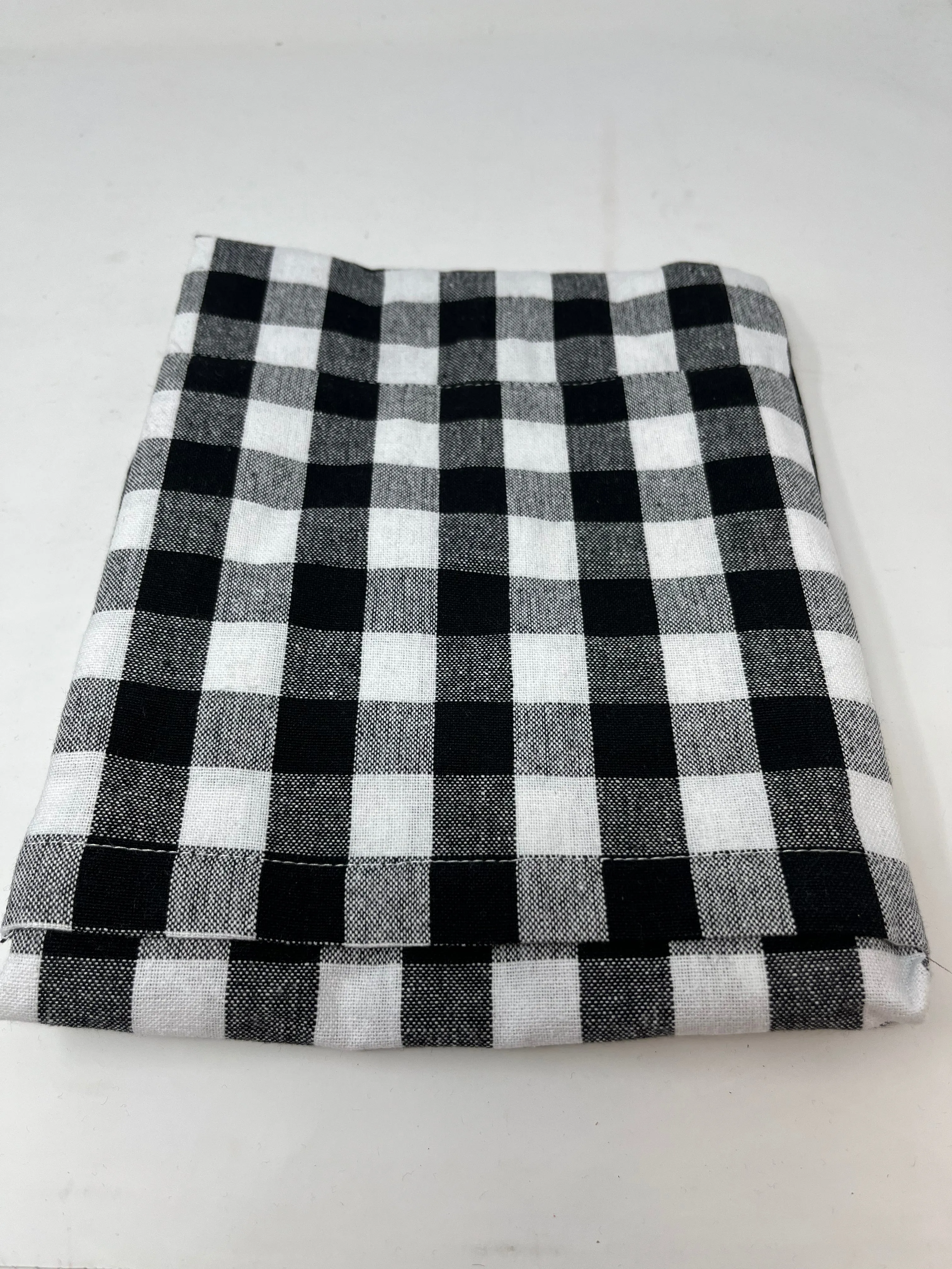 Buffalo Plaid Woven Apron