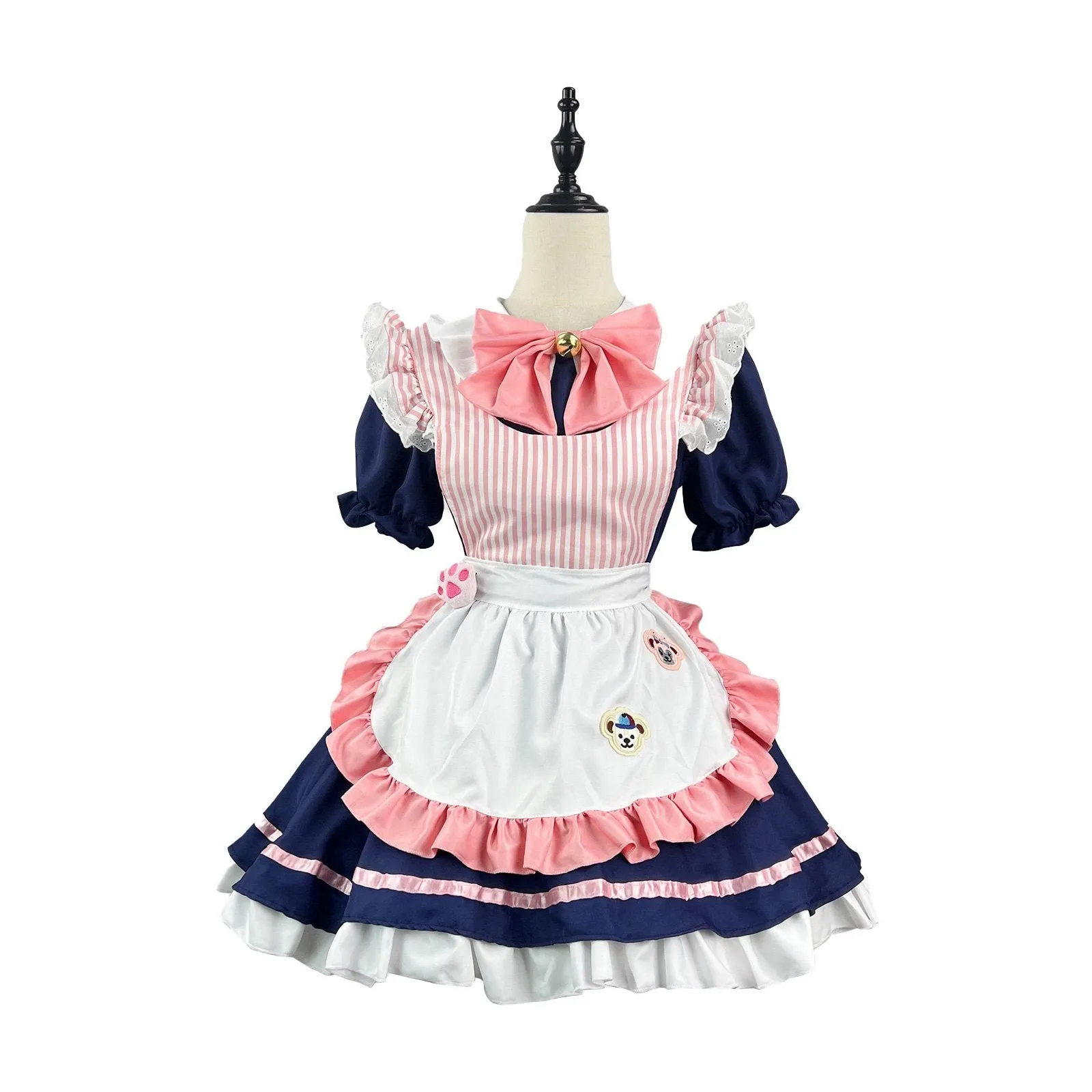 Cafe Maid Dress Lolita Princess Dress Small Dress Women Cosplay Party