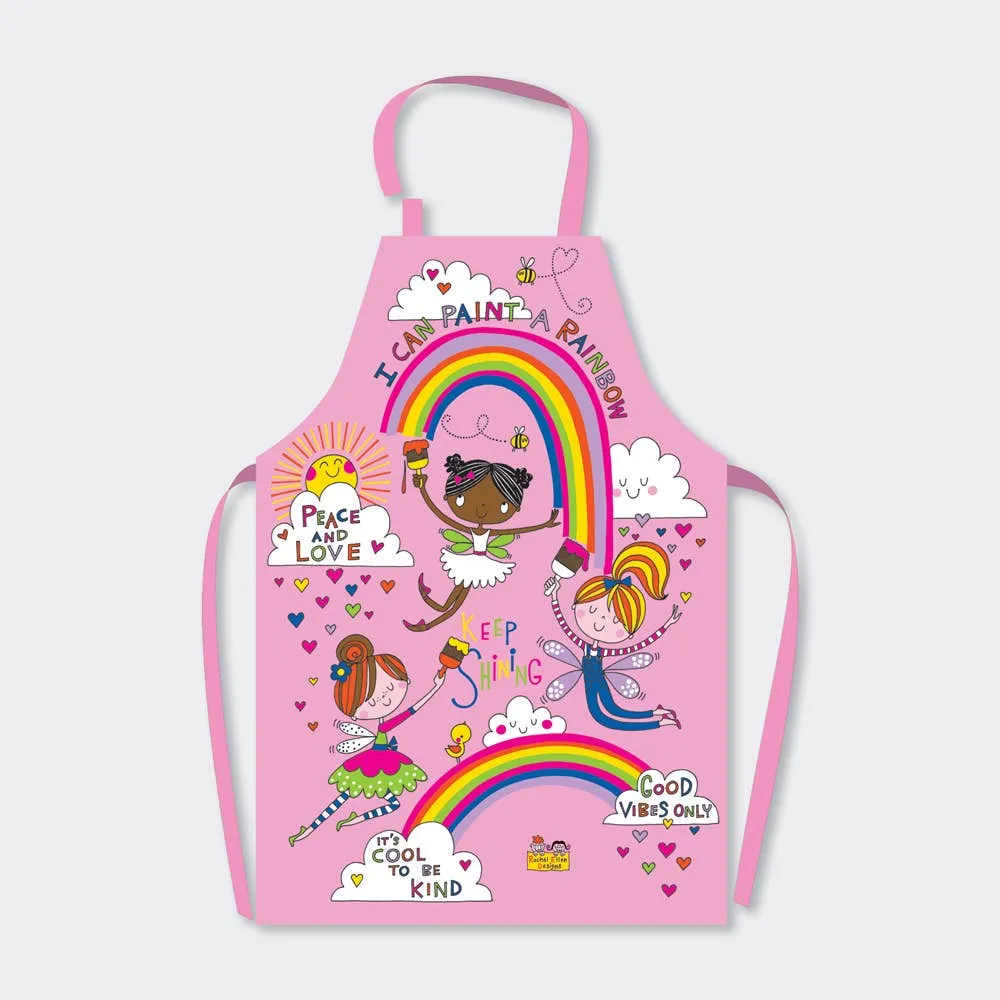 Children's Apron - Paint A Rainbow/Fairies