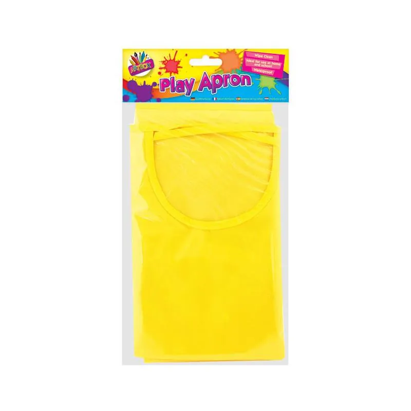 Children's Play Apron - Assorted Colours Craft Supplies Art Smock Kids Painting