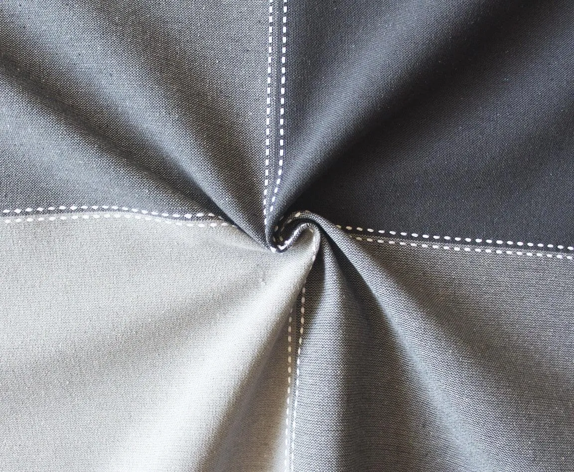 Cotton 4 Way Dobby Grey Free Size Apron Pack Of 1