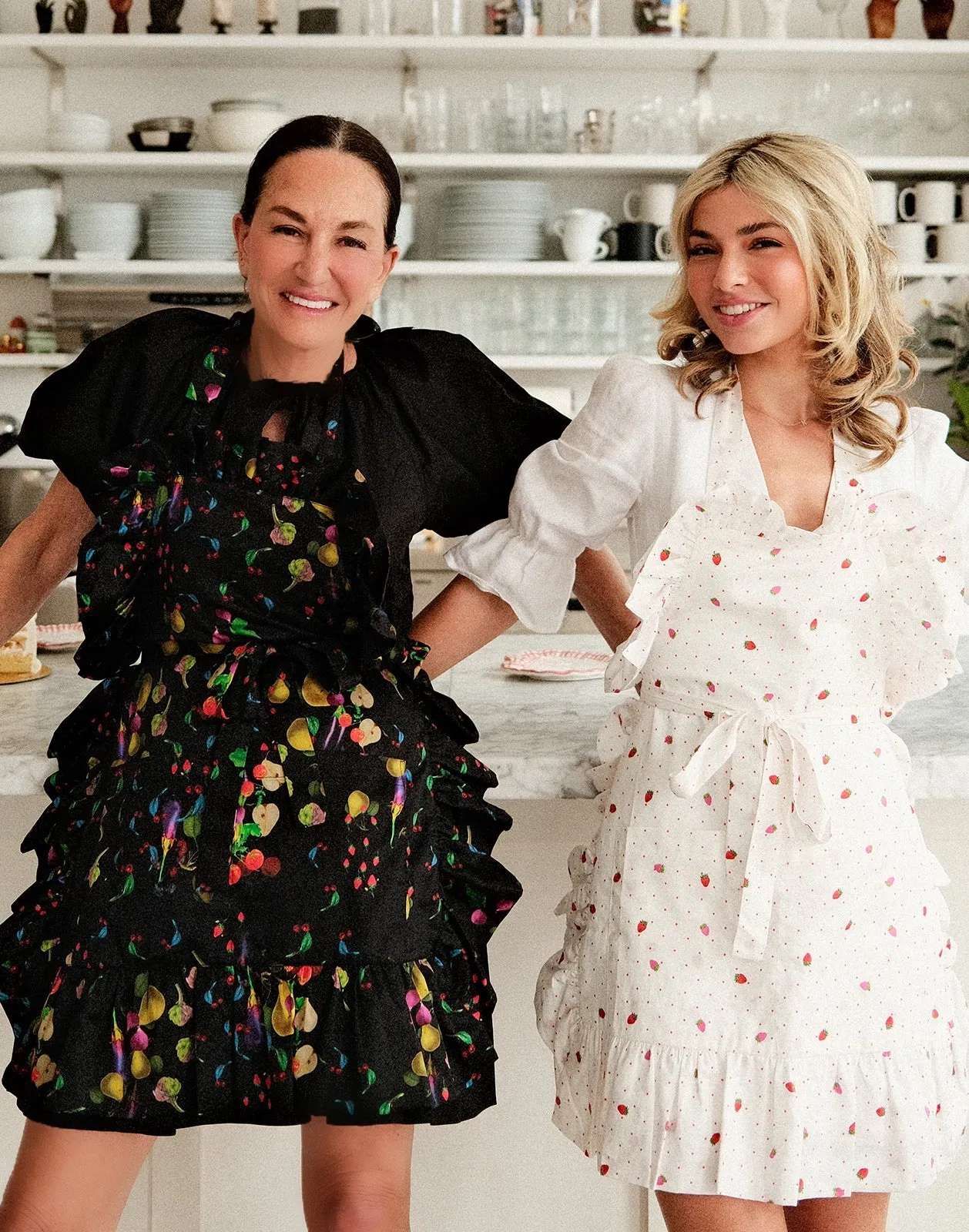 CR x Kit Ruffle Apron
