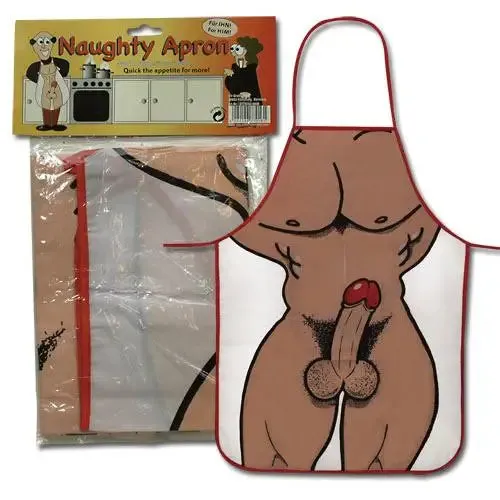 Fetish Fantasy Naughty Flesh Pink Apron Male