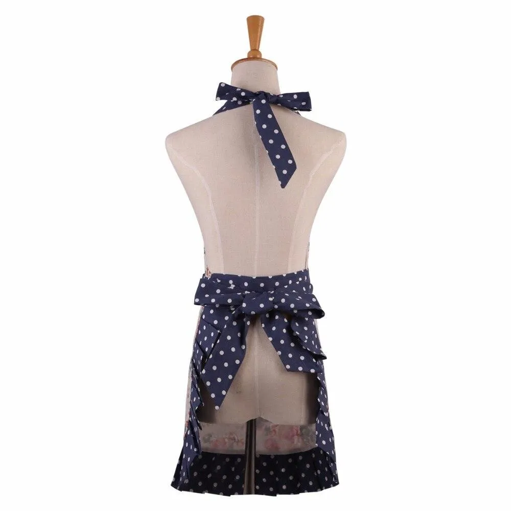 Floral 100% Cotton Apron for Women