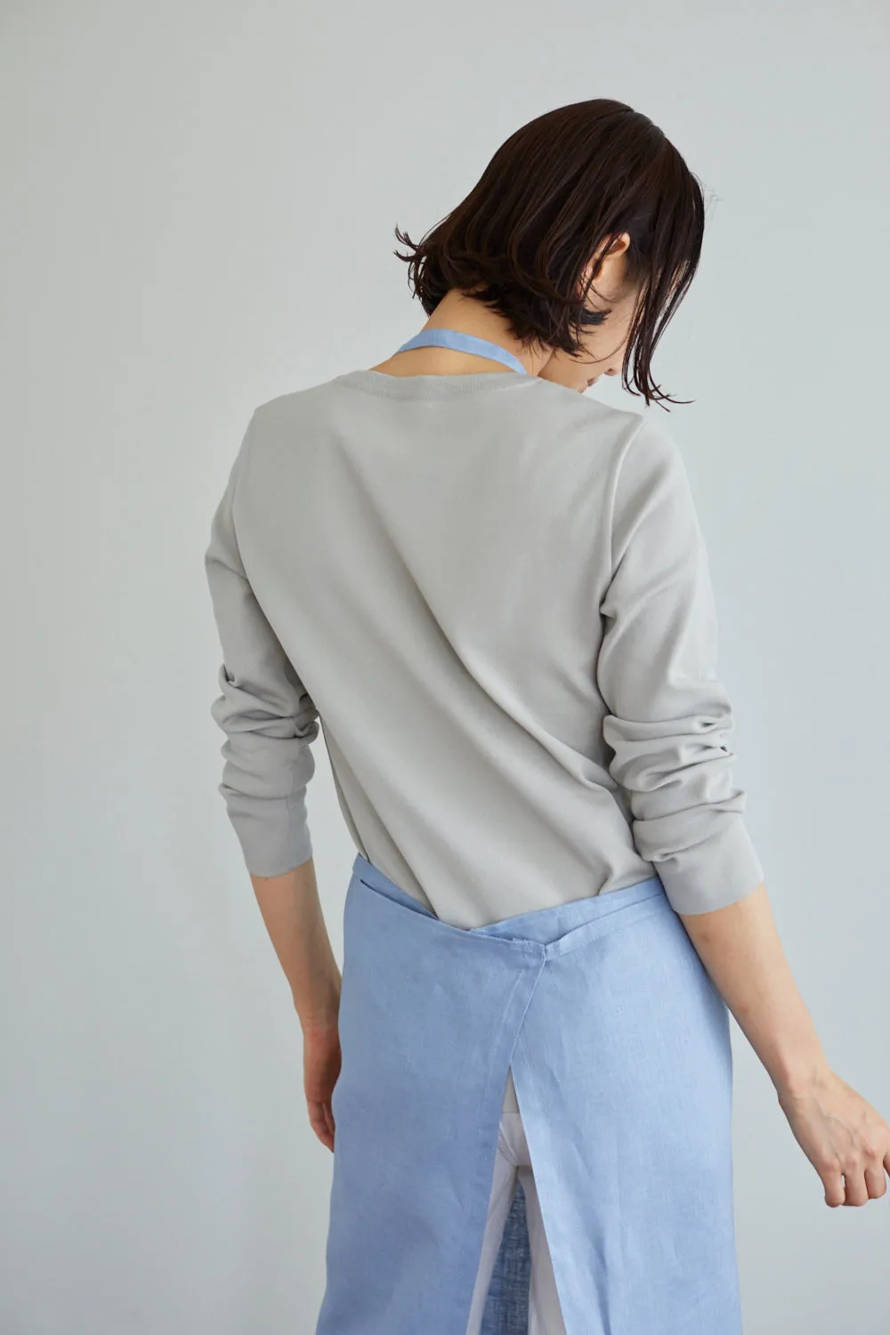 Fog Linen Work Apron | Ciel