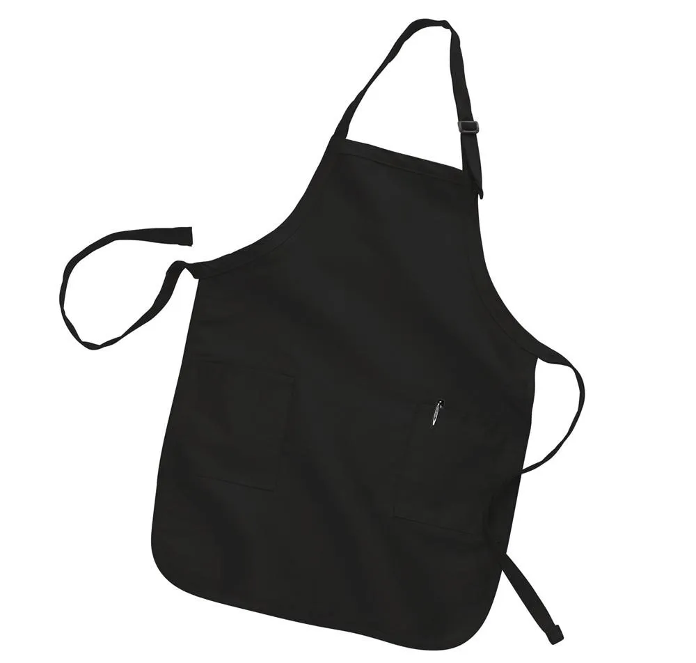 Full-Length Deluxe Aprons with 2 Pockets by the Dozen