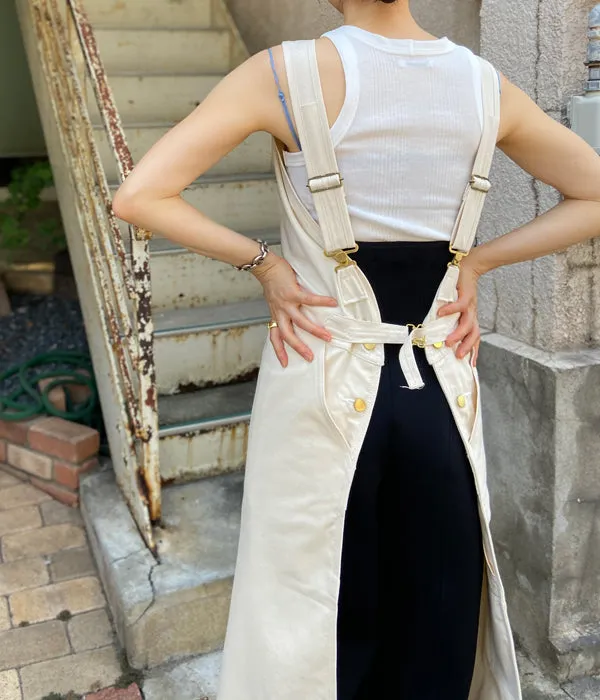 FUMIKA_UCHIDA/NEEDLE DRAWING TANK TOP(WHITE)