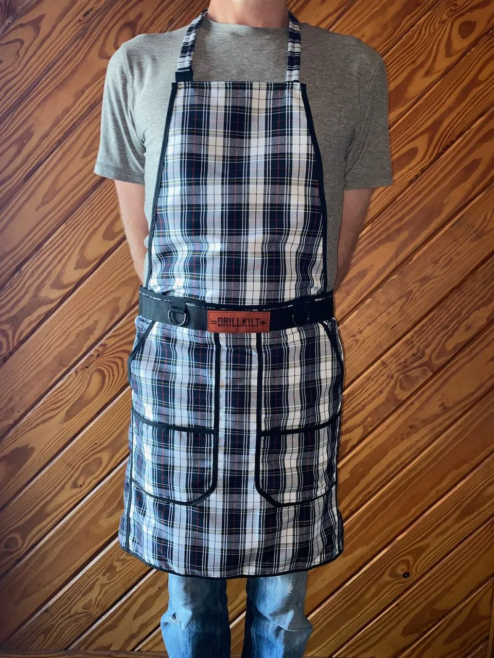 GRILLKILT Grilling Apron - Menzies Tartan