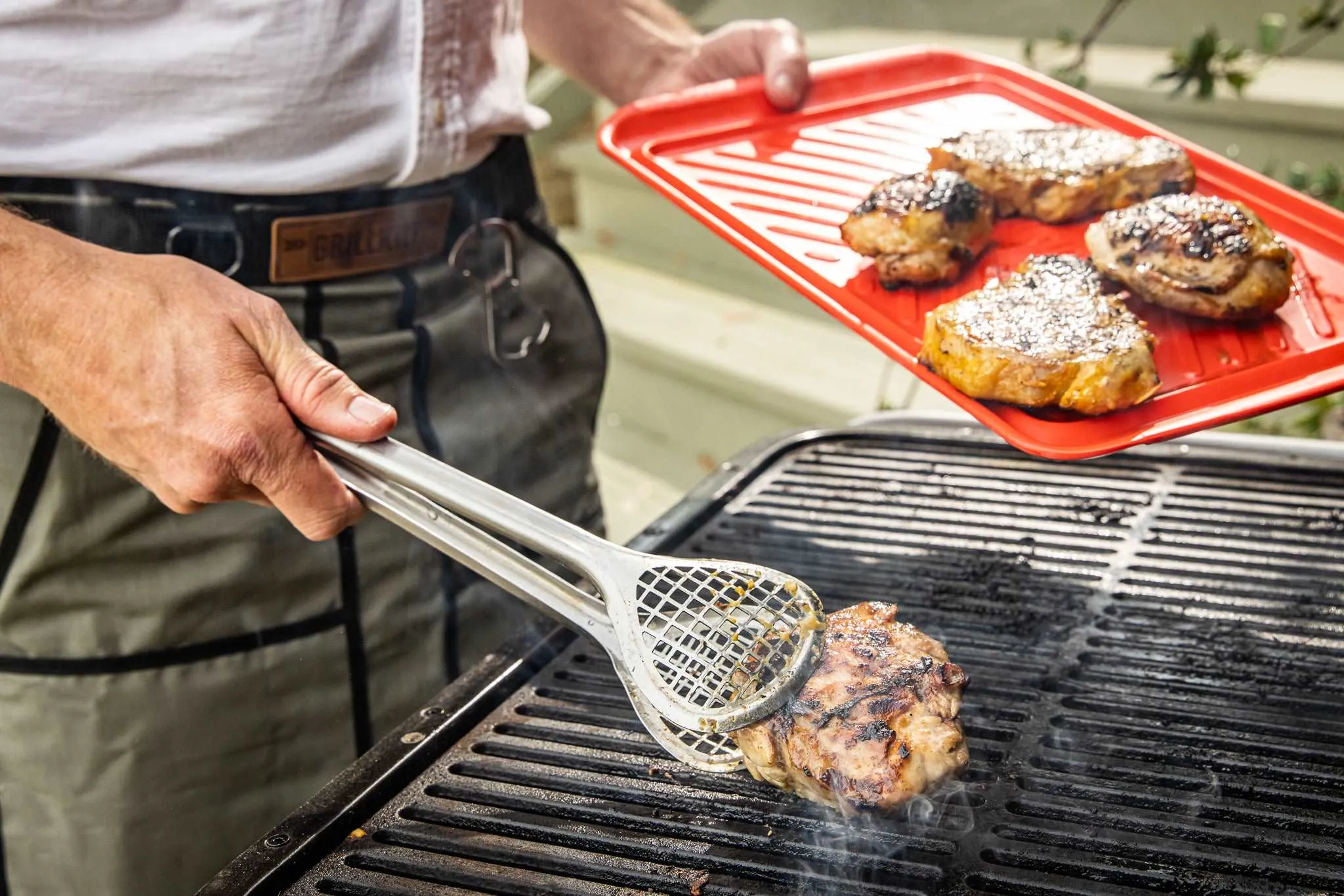 GRILLKILT Grilling Apron - Slate Grey