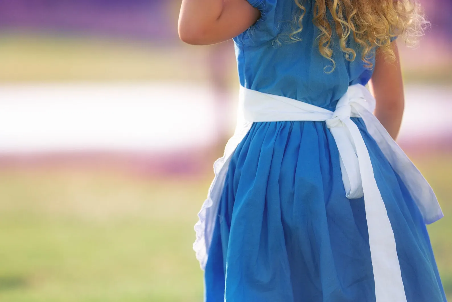 Halloween Alice in Wonderland Apron