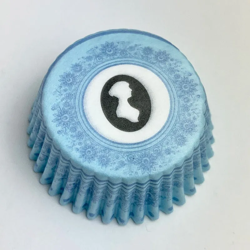 Jane Austen Cupcake Cases - Pack Of 4