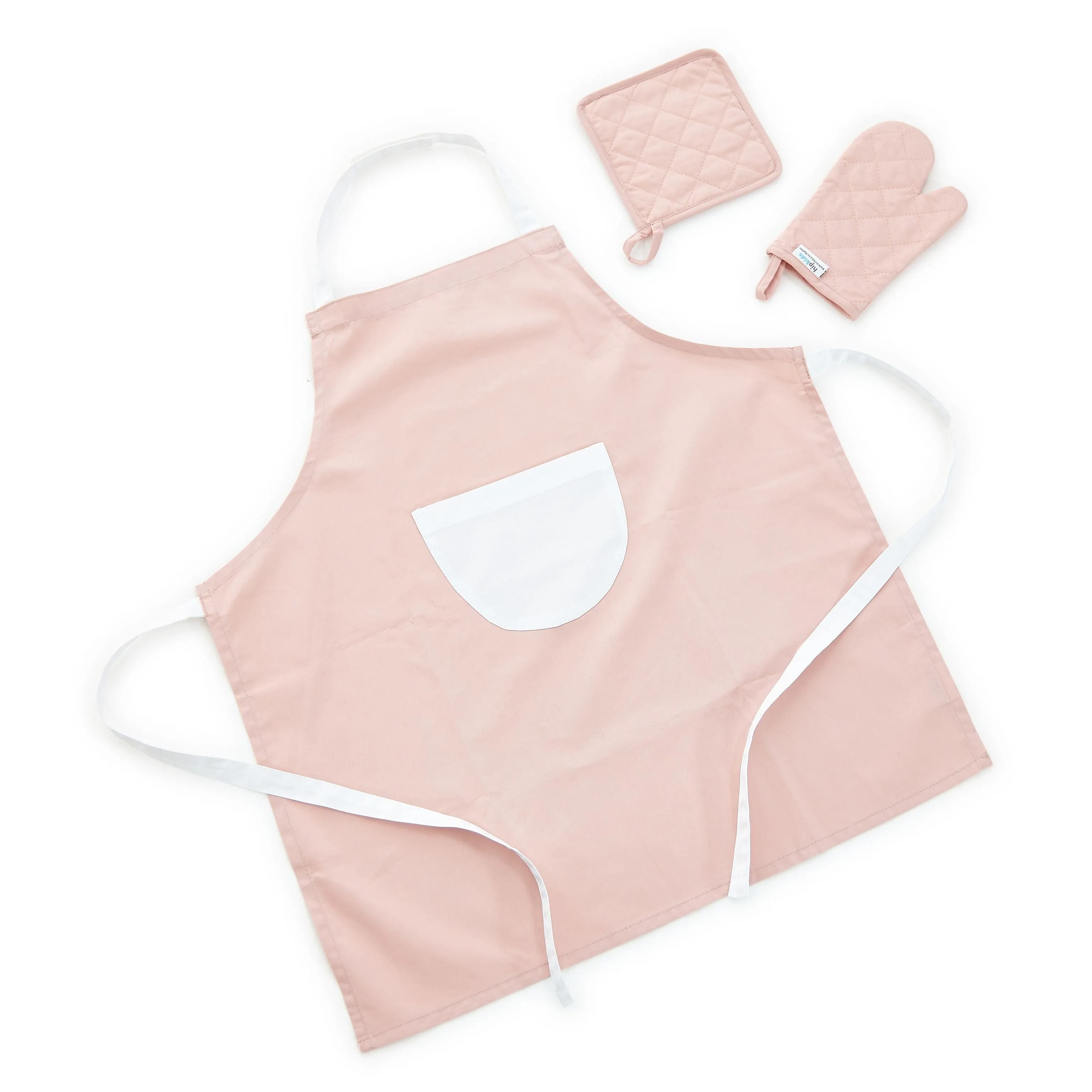 Kids Kitchen Apron & Oven Glove Set
