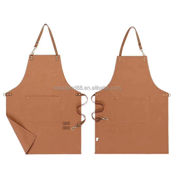 Kitchen Apron Custom Logo Mens-مئزر مطبخ بشعار