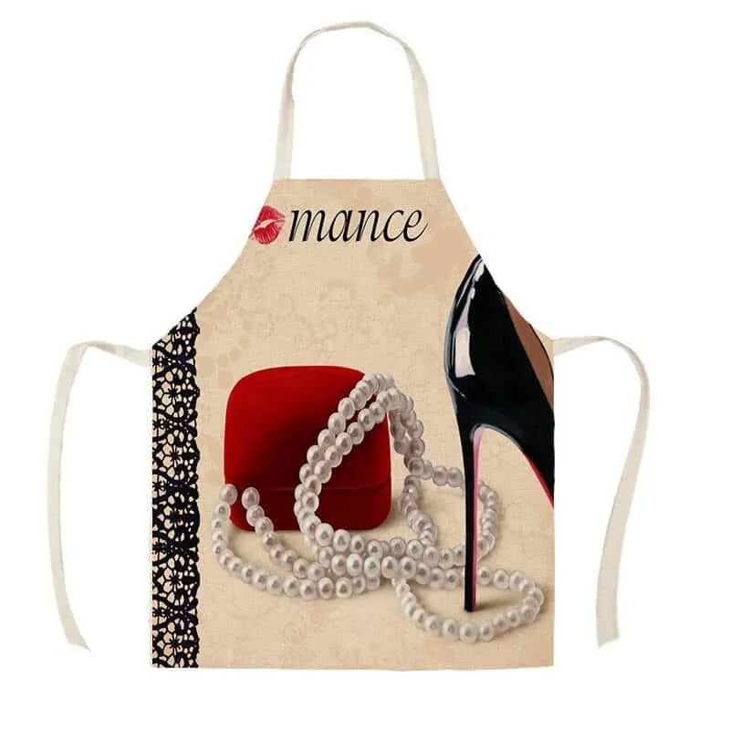 Linen Apron for Kitchen