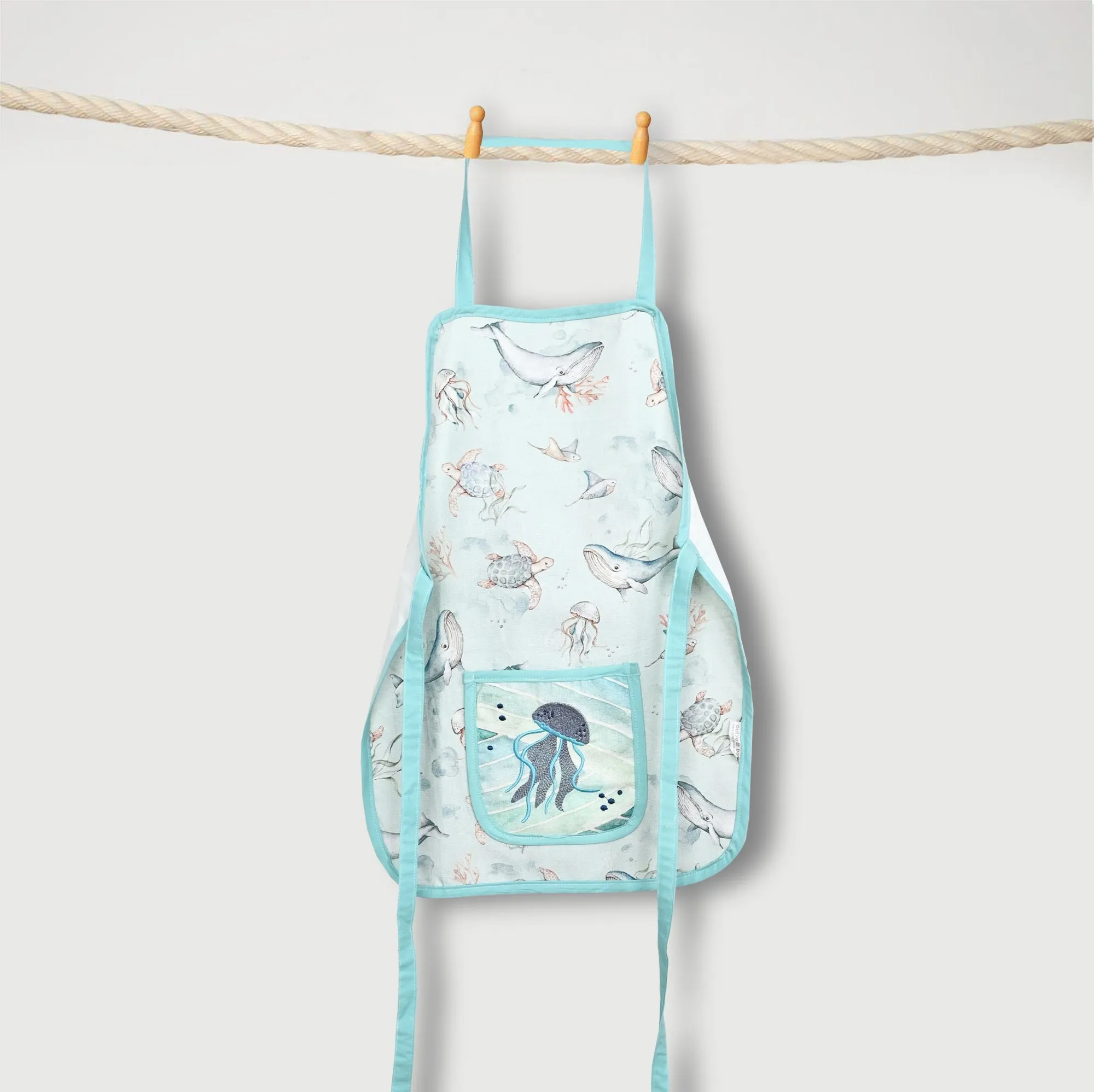 Maritime Magic - Apron Set (Apron   Cap)