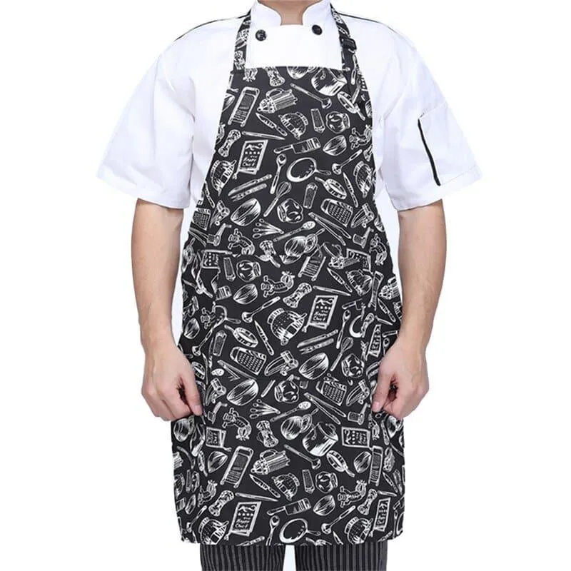 Men's Adjustable Apron with Pockets
