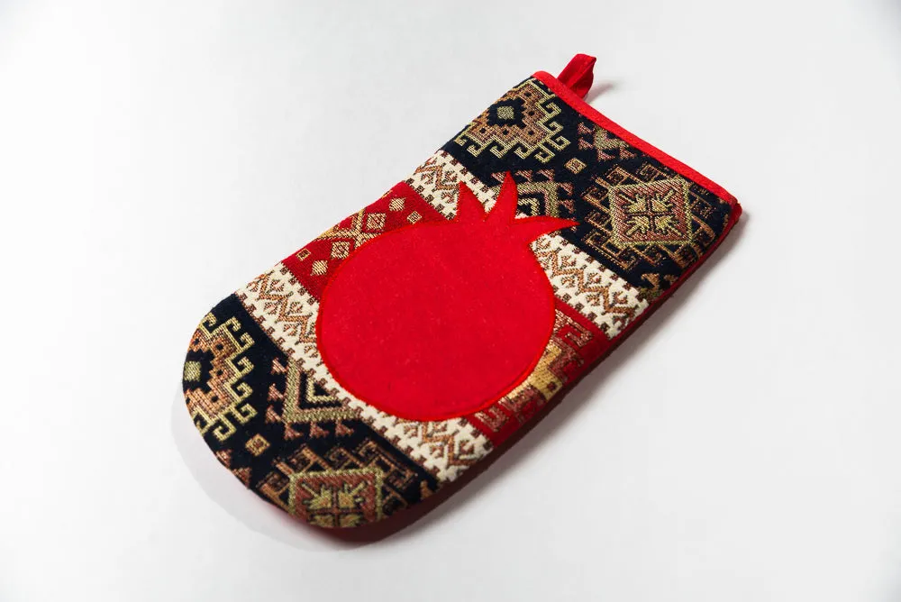 Oven Glove "Pomegranate"