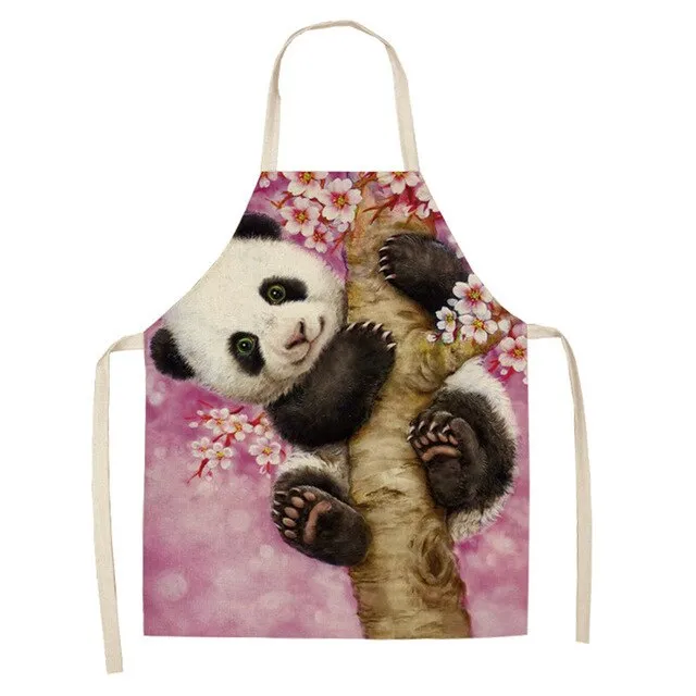 panda cooking apron