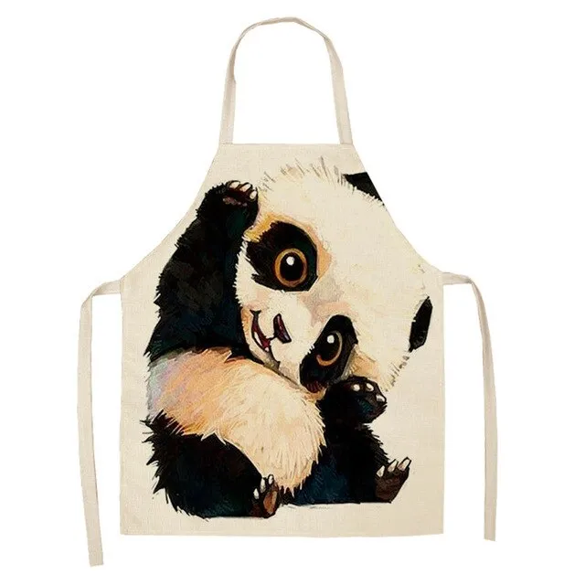 panda cooking apron