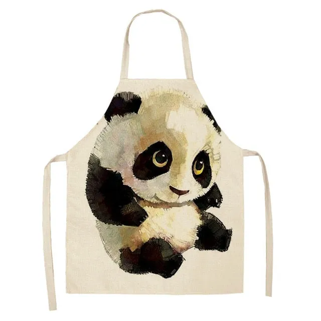 panda cooking apron
