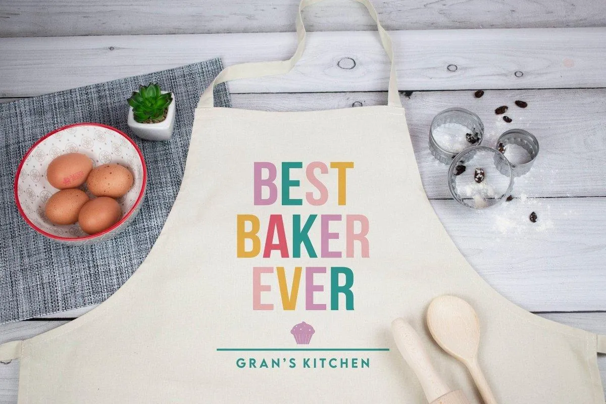 Personalised Apron, Baking Gifts, Personalized Apron, Cooking Gift, Gift for Her, Full Kitchen Apron, Funny Quote Apron, Kitchen Custom
