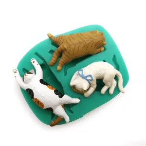 Pretty Cat Shaped Eco-Friendly Silicone Baking Mold
