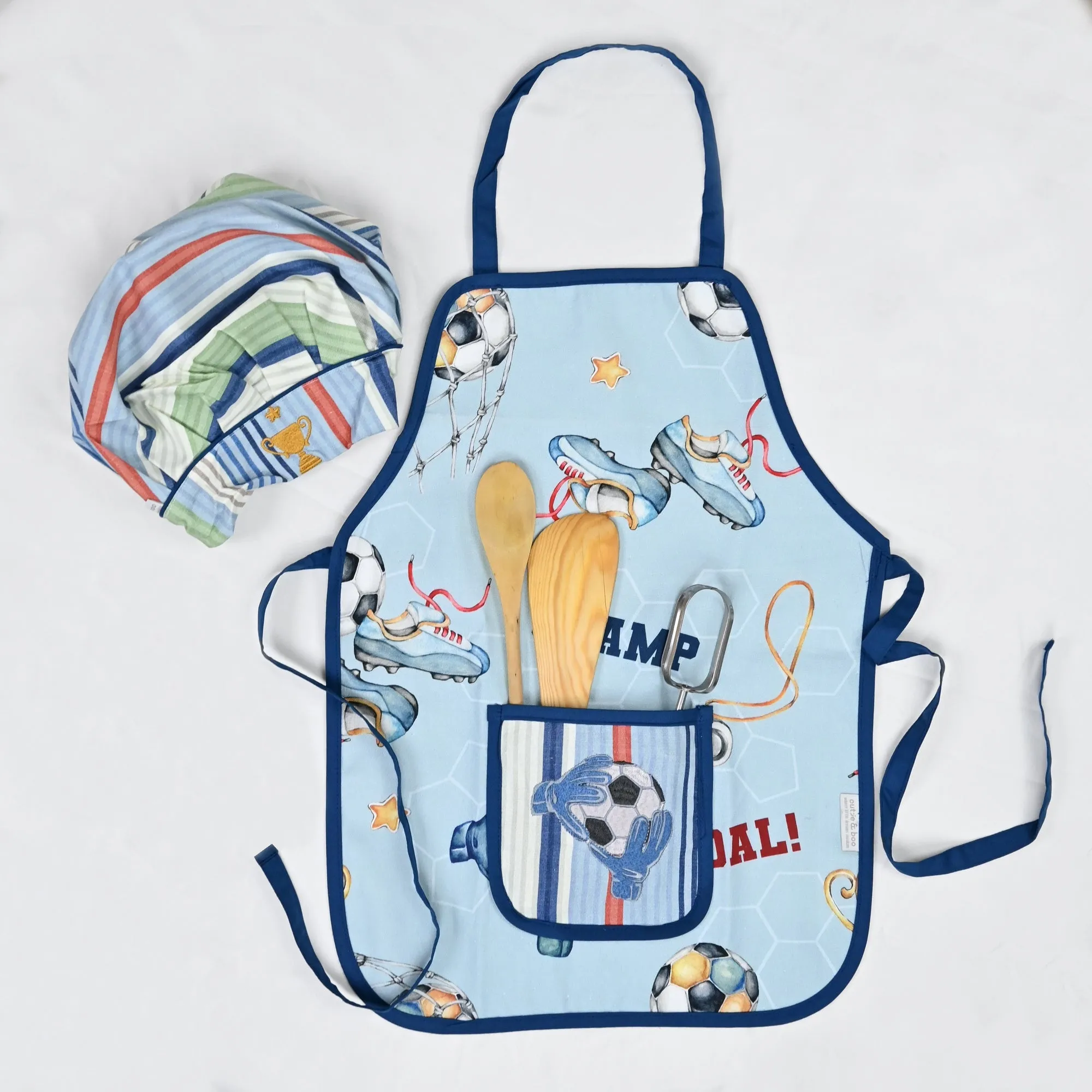 The Game Plan - Apron Set (Apron   Cap)
