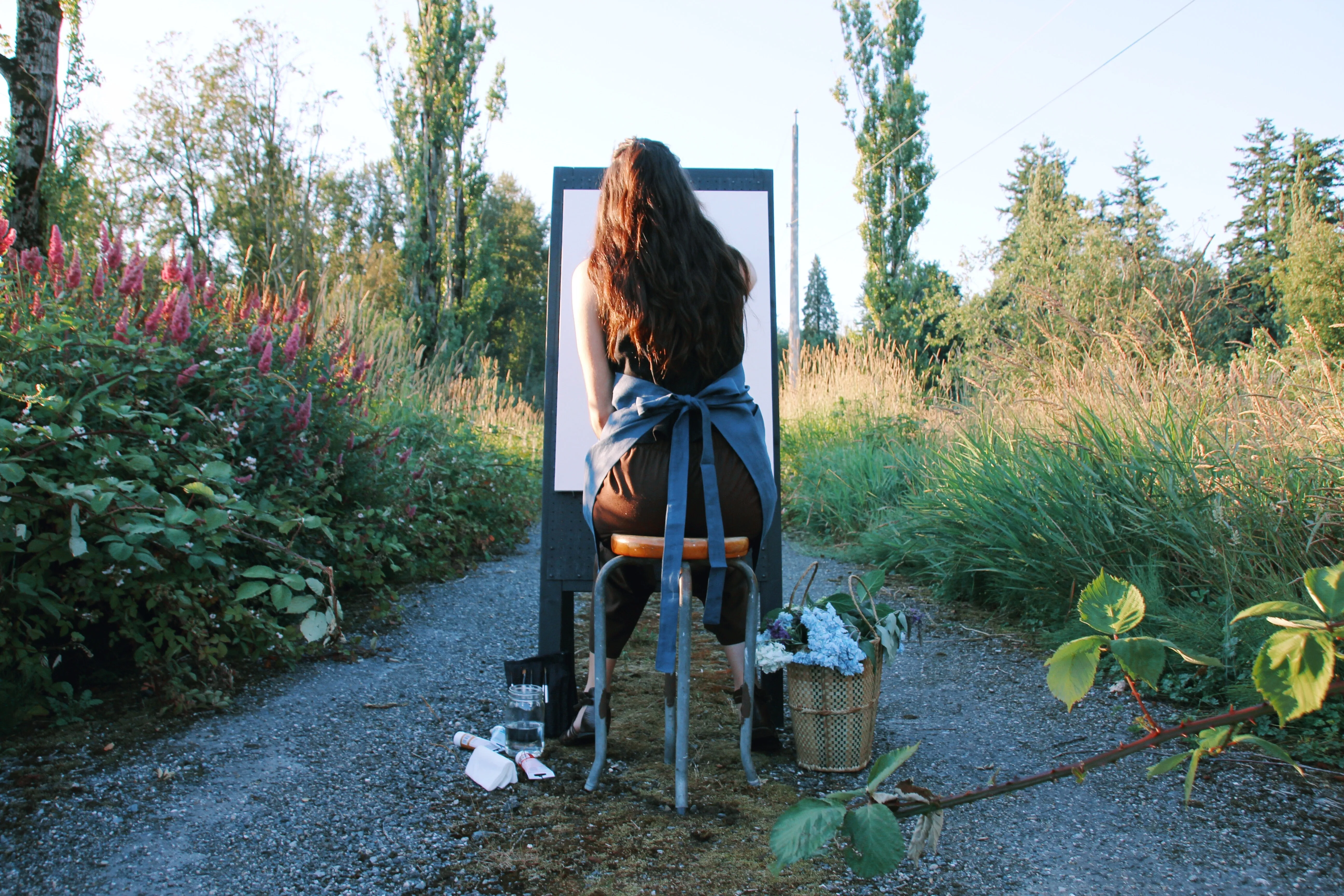The Half Apron - Linen