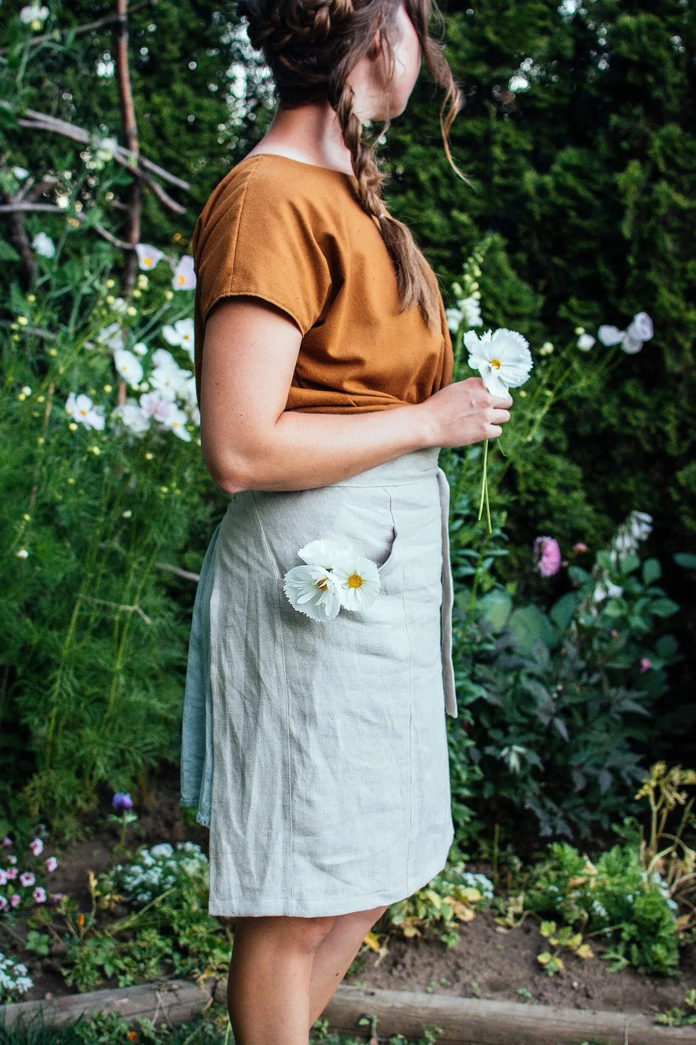 The Half Apron - Linen