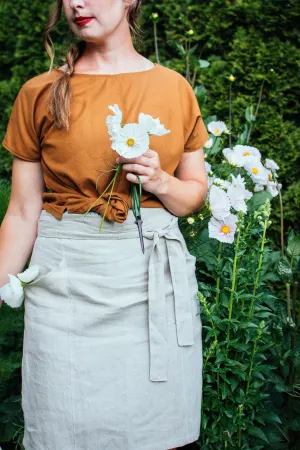 The Half Apron - Linen