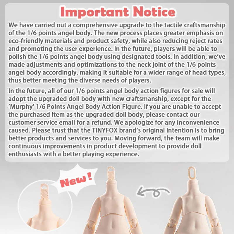 TinyFox ‘Devil Cherry’ 1/6 Points Angel Body Action Figure