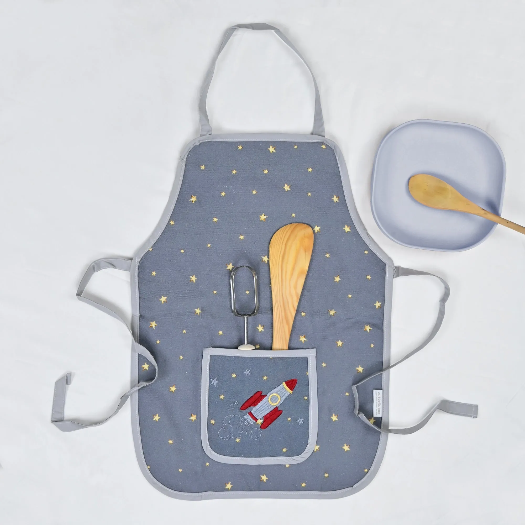 To The Moon & Back -  Apron Set (Apron   Cap)