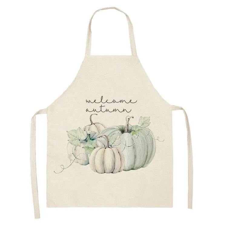 Tropical Plants Printed Kitchen Apron
