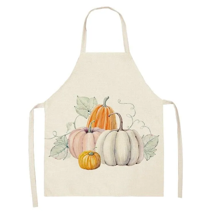 Tropical Plants Printed Kitchen Apron
