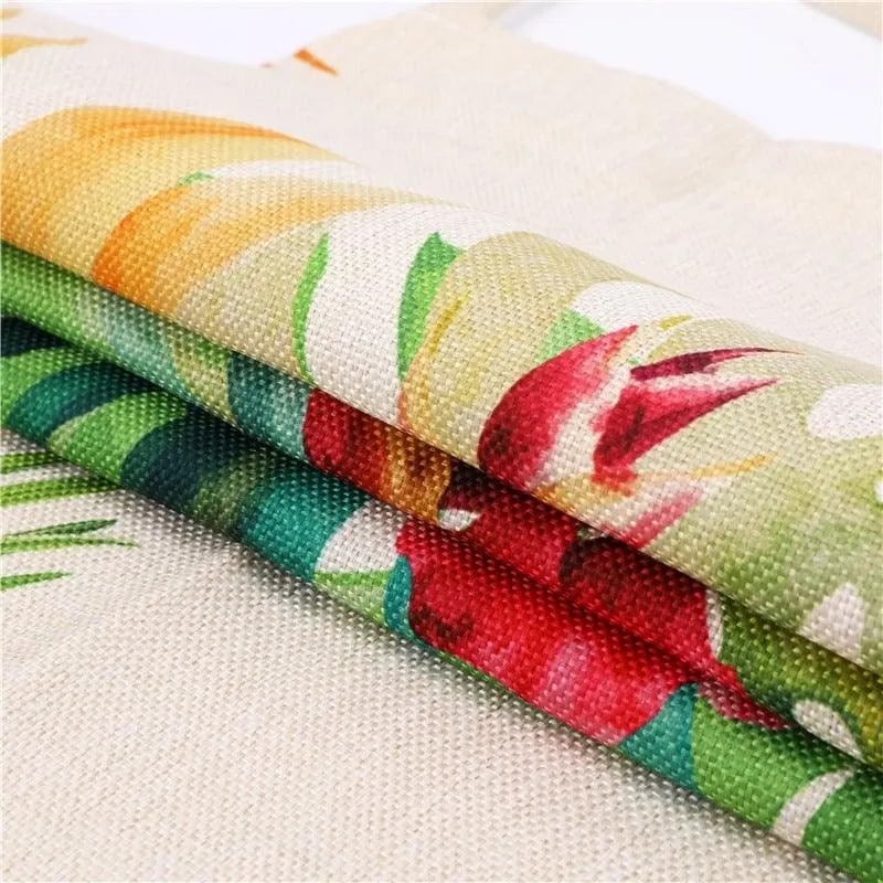 Tropical Plants Printed Kitchen Apron