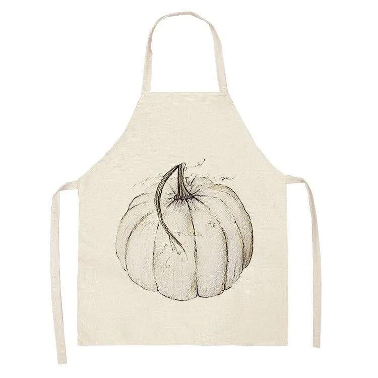 Tropical Plants Printed Kitchen Apron