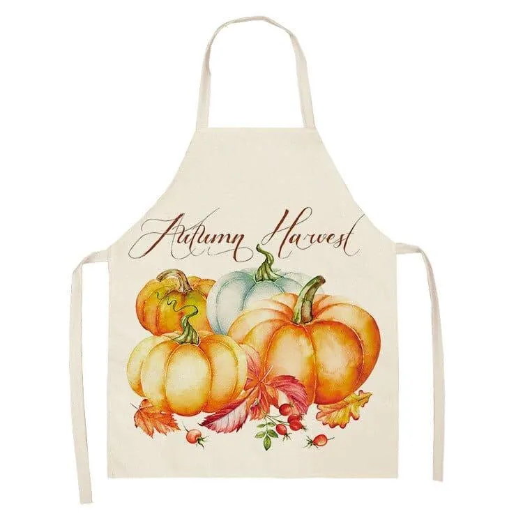 Tropical Plants Printed Kitchen Apron