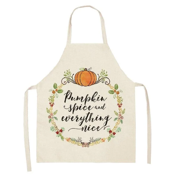 Tropical Plants Printed Kitchen Apron