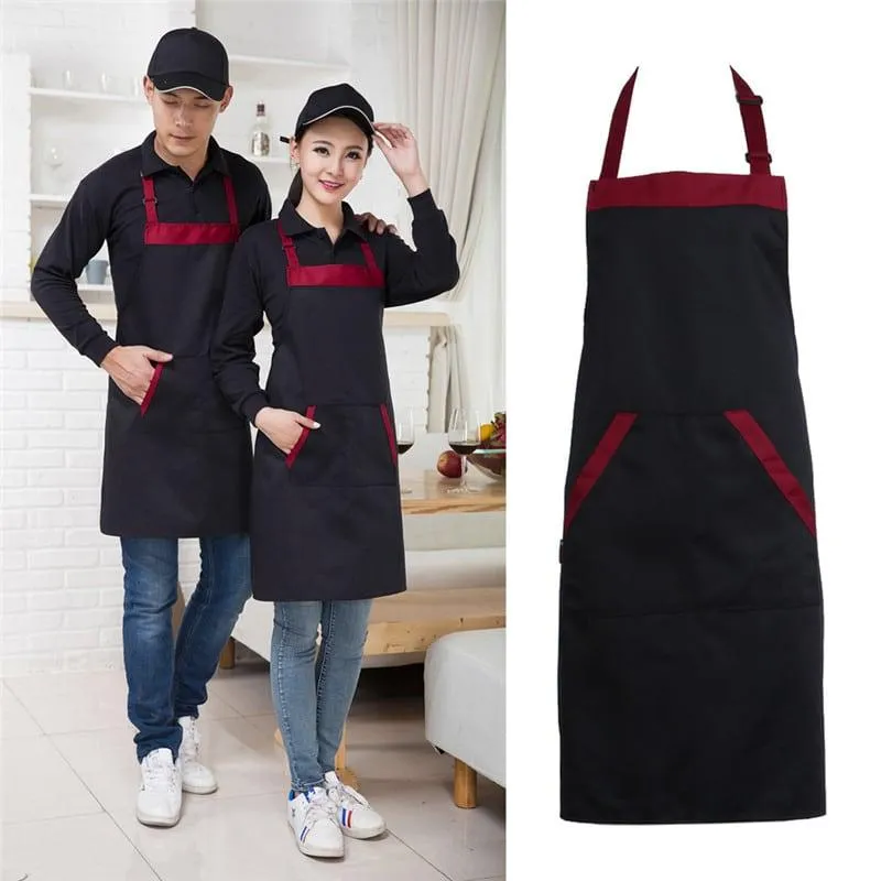 Unisex Cooking Apron with 2 Pockets
